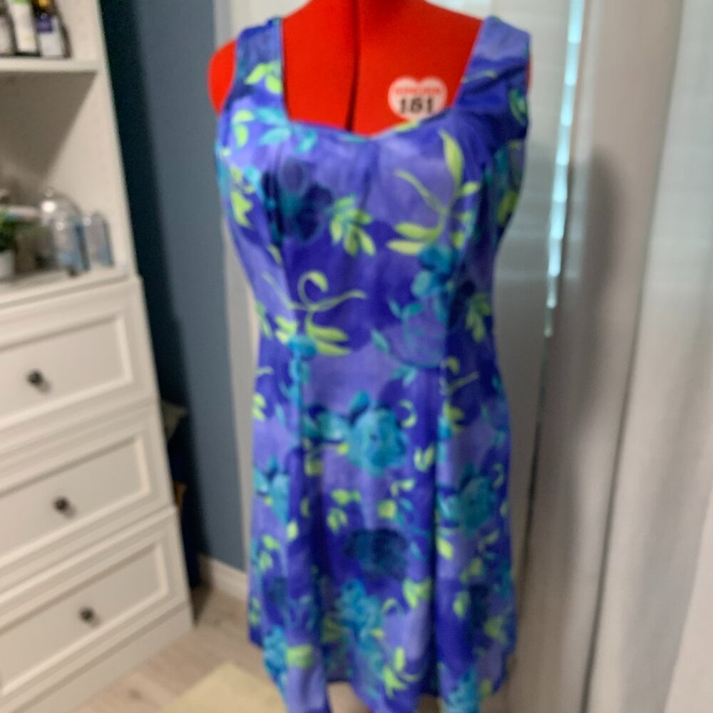 Homemade Blue Summer Dress